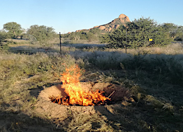 Pit Kon-Tiki burn